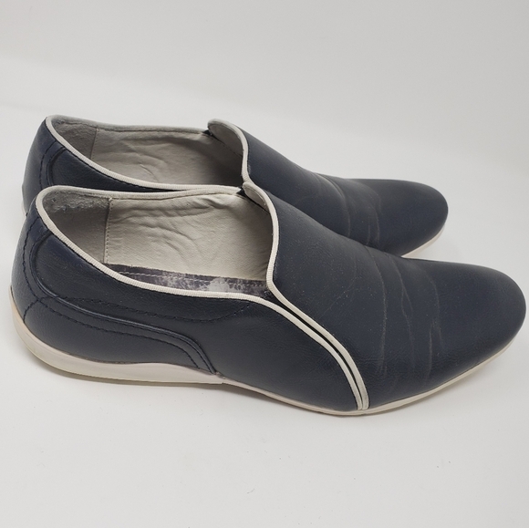 CALL IT  SPRING | Men's Blue & White Slip-on Shoes - Picture 4 of 6